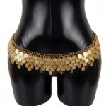 Classic Layered Gold Coin Belly Dance Hip Belt